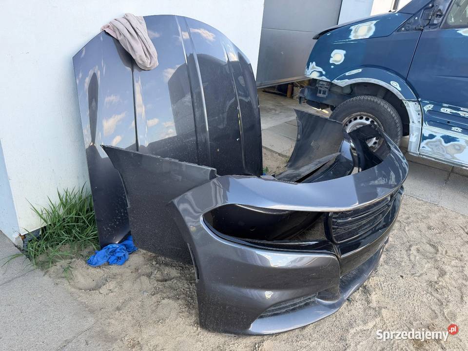 Dodge charger RT zderzak przód maska grill Kartuzy