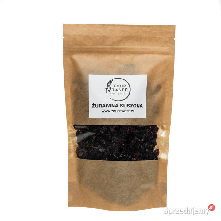 Żurawina suszona 500g małopolskie sprzedam