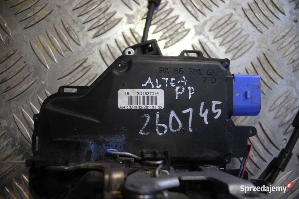 ZAMEK DRZWI PRAWY PRZÓD 9 PIN SEAT ALTEA