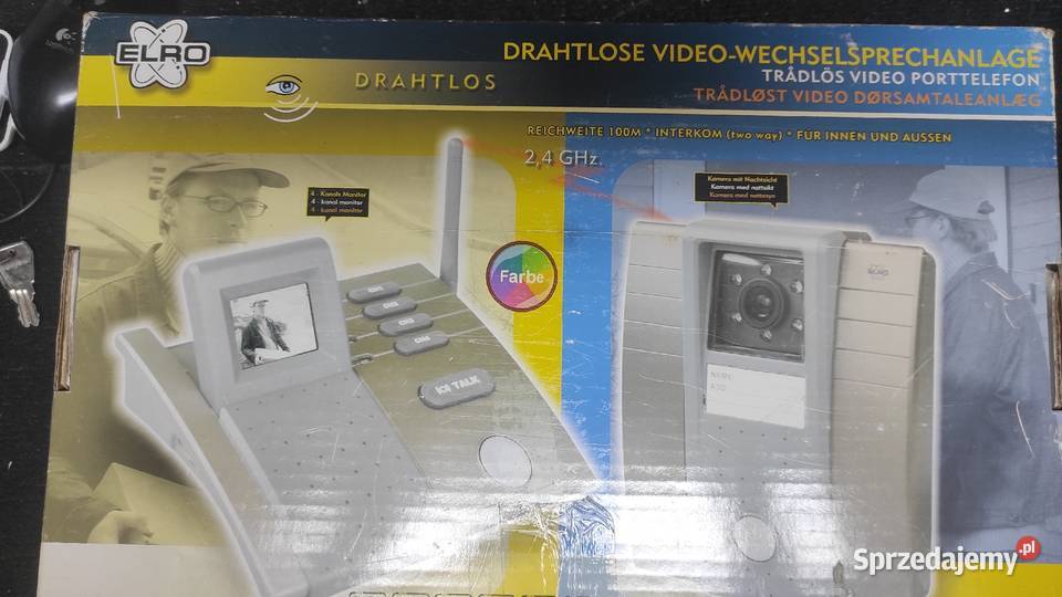 ELRO Wideo doorphone 24Ghz Elektronika Warszawa