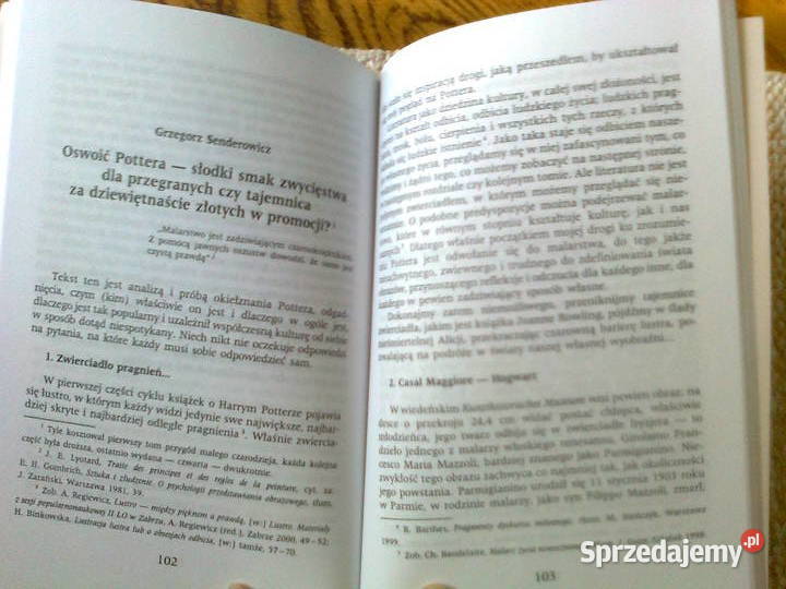 Świat Harrym Potterze red Ślewiński Regiewicz Warszawa