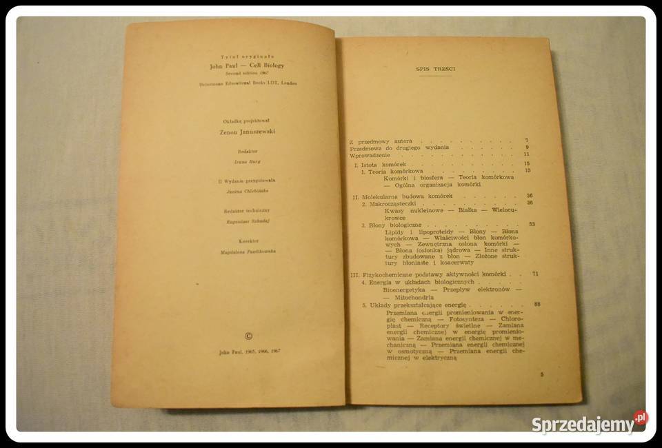 John Paul Podstawy biologii współczesnej miękka mazowieckie