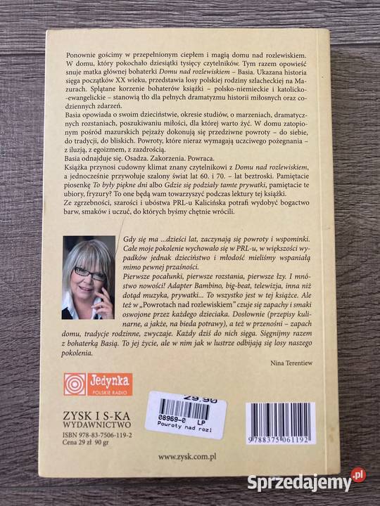 Książki Powroty rozlewiskiem Miłość rozlewiskiem miękka Nisko