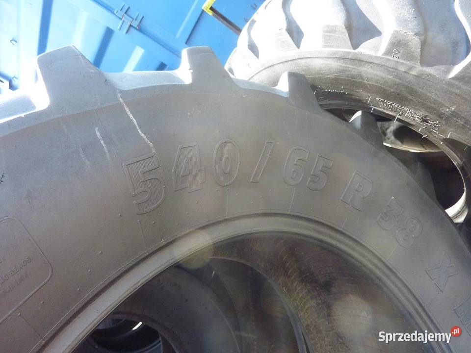 2x Opona używana rolnicza 54065R38 MICHELIN Zaścianki