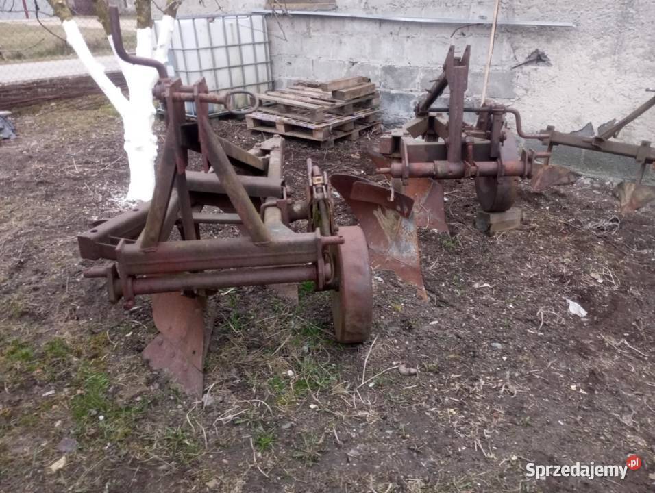 Pługi dwu skibowe Unia Grudziądz nieuszkodzony Narzym