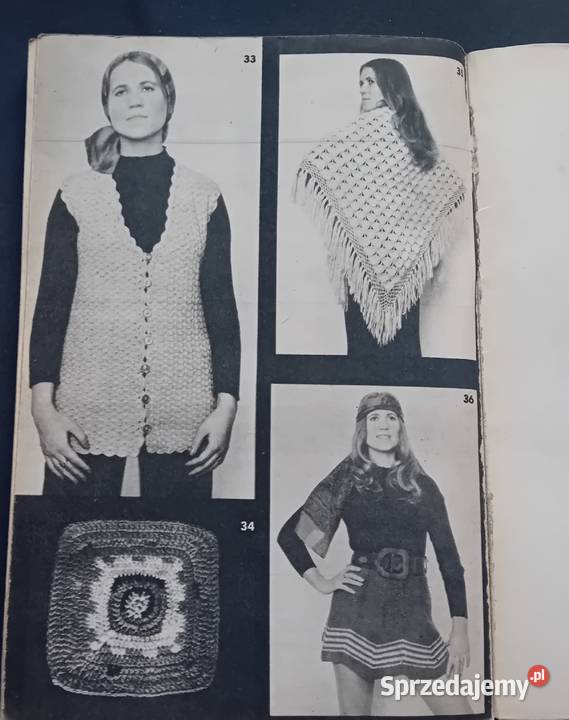 Irena Szpak Roboty szydełkowe Watra 1977 r Koźminek sprzedam
