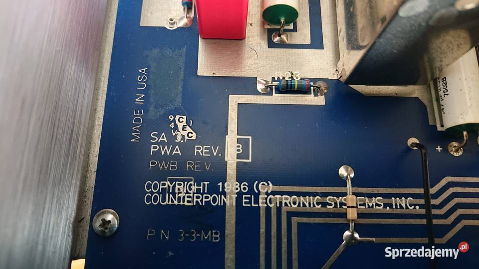 Counterpoint sa 31 preamp USA Audio małopolskie Kraków