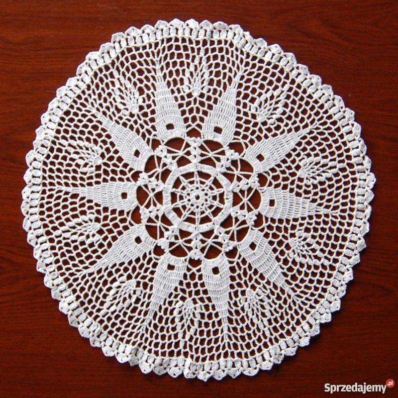 Serwetka szydełkowa 40 NA ZAMÓWIENIE opolskie Kluczbork