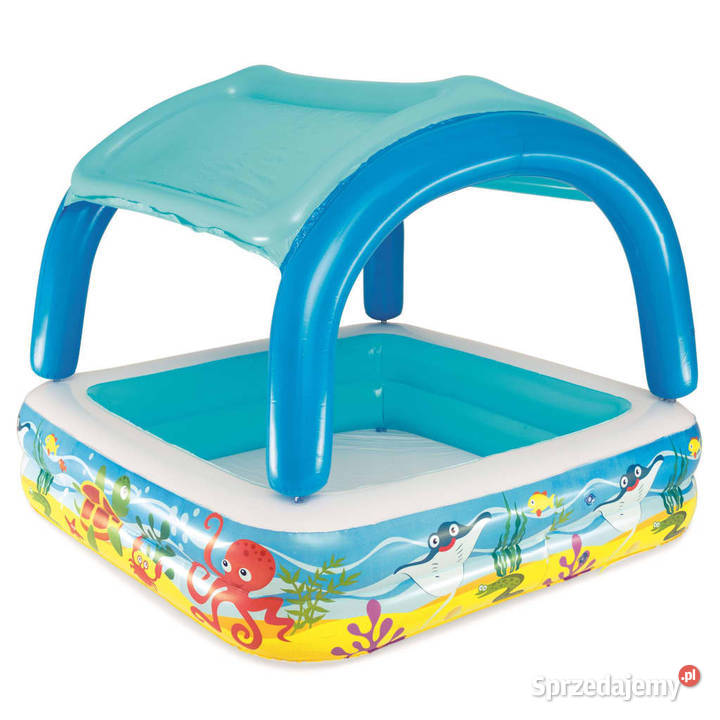 Bestway Basen z baldachimem niebieski 140 x 140 Warszawa
