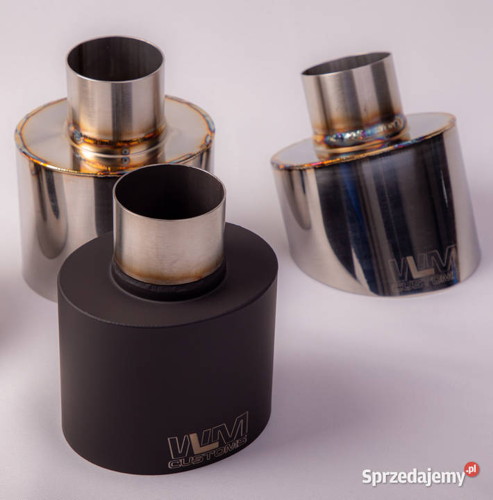 Końcówka wydechu tłumika owalna owal stal Hecznarowice