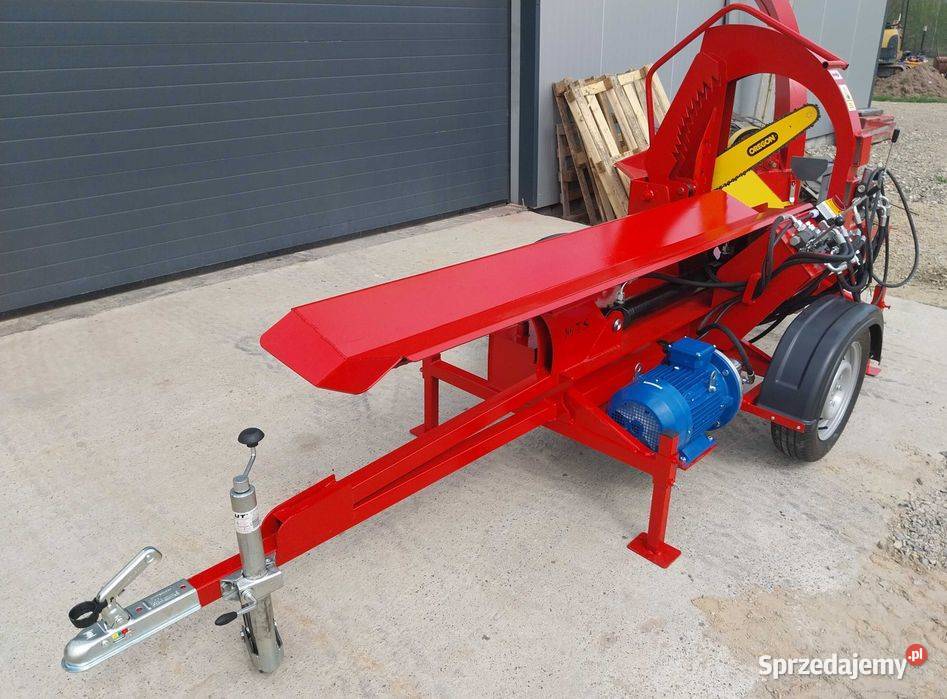 Piło łuparka do obróbki drewna