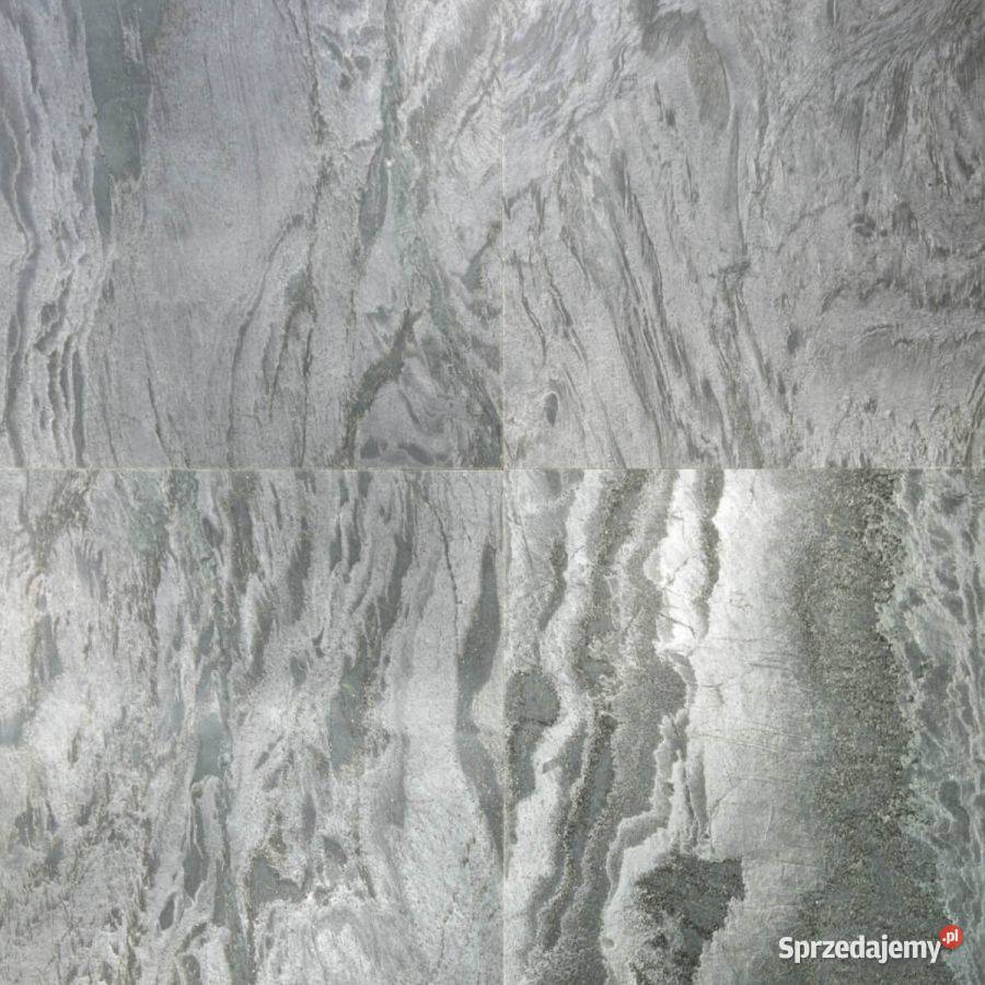 Płytki Kamienne Kwarcyt Silver Grey Leather Kraków
