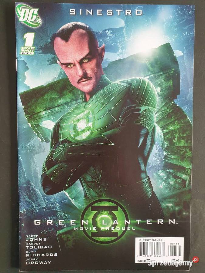 Green Lantern Movie Prequel 5 komiksów DC USA Gdynia