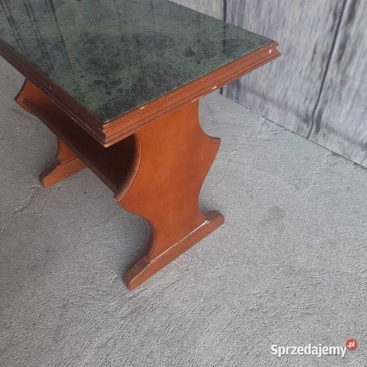 stolik kawowy gazetnik blat marmur 992 Byczyna sprzedam