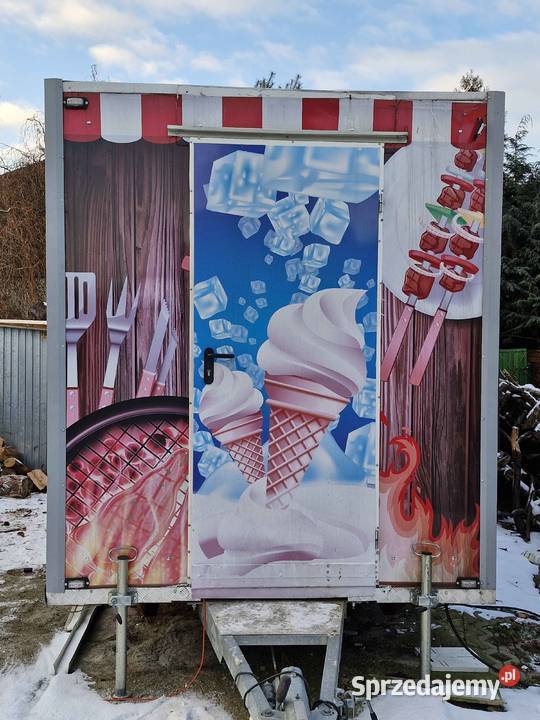 Przyczepa Gastronomiczna 5mx25m Głowacz G3 Wrocław