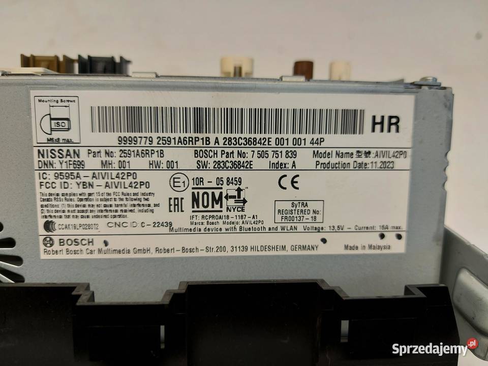 Nissan XTRAIL T33 IV 2023r Radio nawigacja