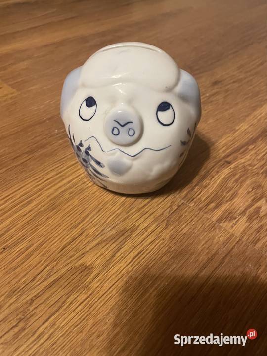 Ceramiczna skarbonka w kształcie świnki mazowieckie Warszawa