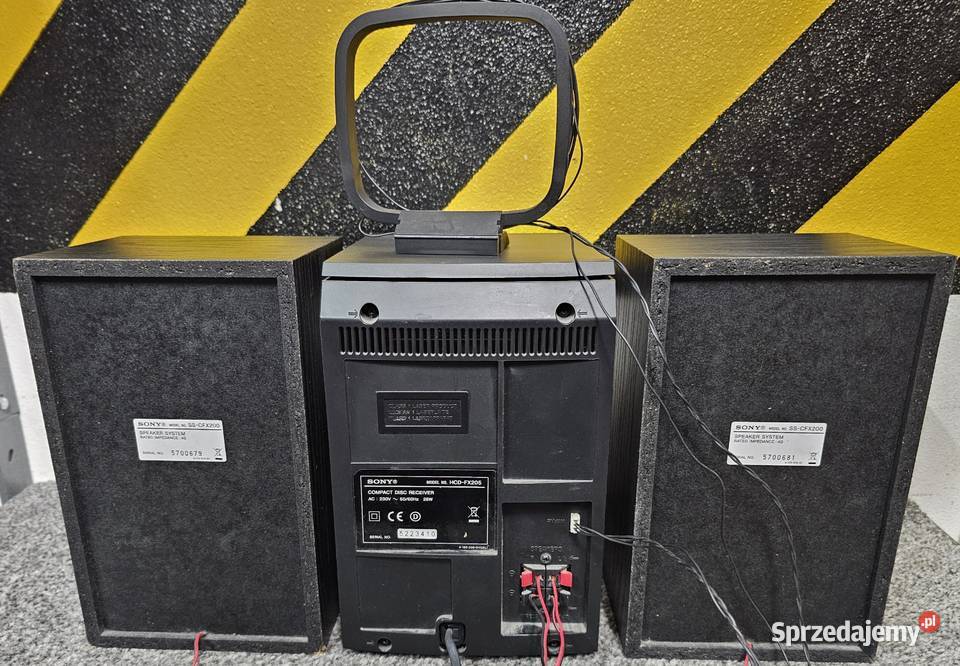 Wieża SONY CMTFX205 USB mp3 Kraków