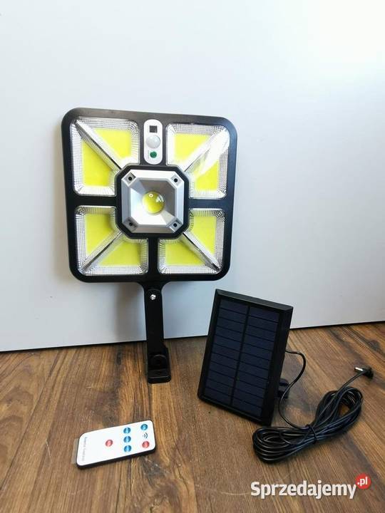 LAMPA SOLARNA 150W Z OSOBNYM PANELEM SOLARNYM Skierniewice