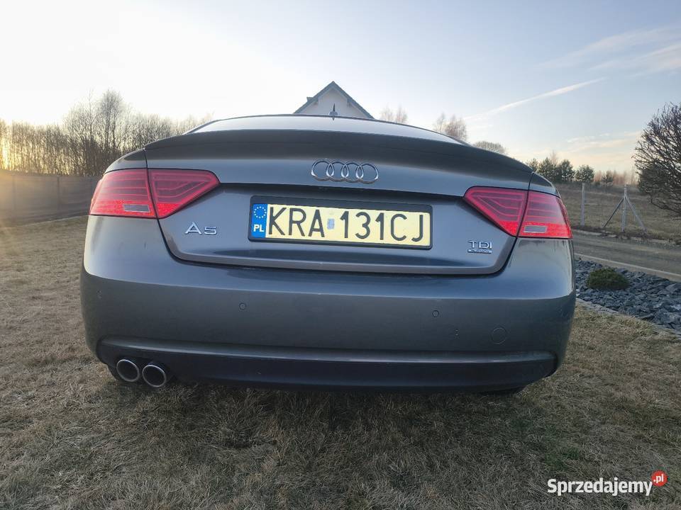 Audi A5 quattro manual 20 TDI 177 5 miejsc SLine Rok produkcji 2013