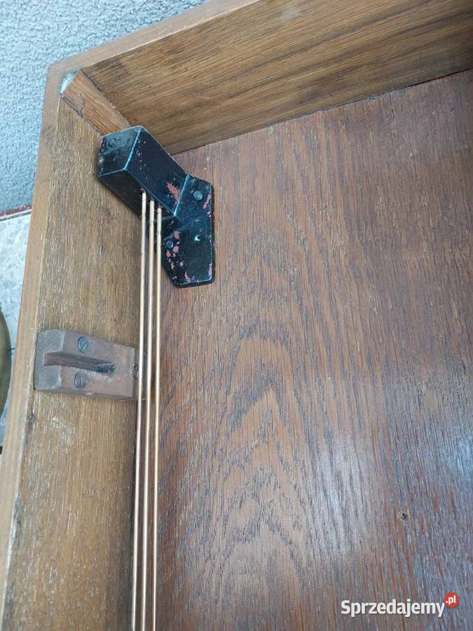 Stary zegar ścienny FHS Hermle mały sprawny film Tczew sprzedam