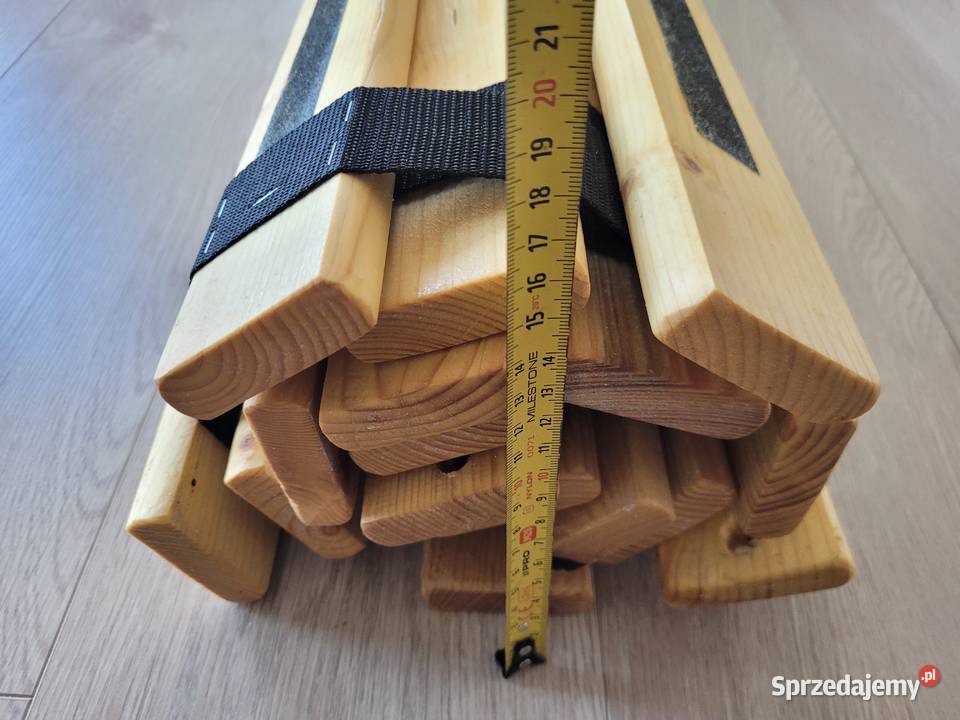 Stelaż do łóżka 90 x 200 z taśmą olejowany