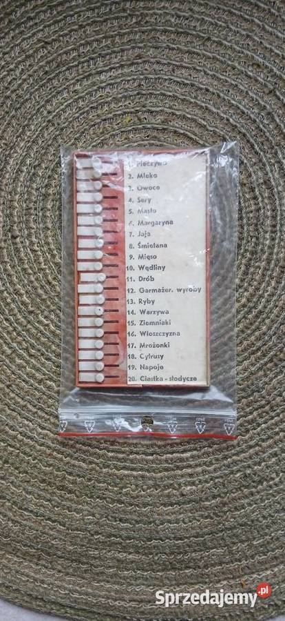 Lista zakupów VINTAGE Z PRL małopolskie Kraków