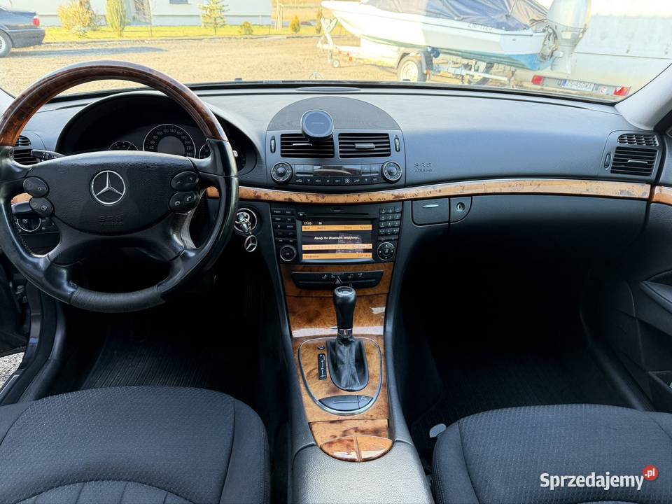 Mercedes E klasa W211 E280 30 v6 benzyna 4matic Szczecin sprzedam