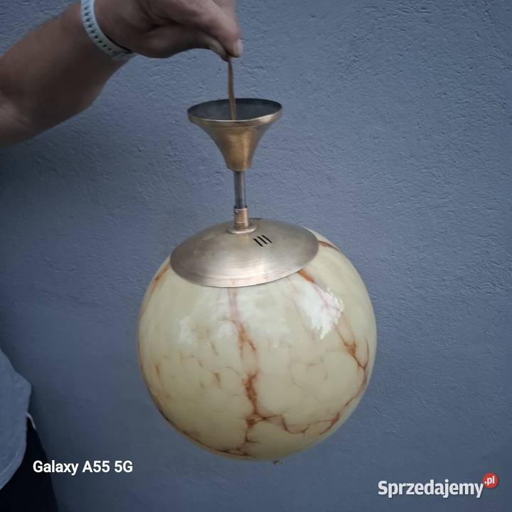Piękna lampa sufitowa w kształcie kuli Lubin sprzedam
