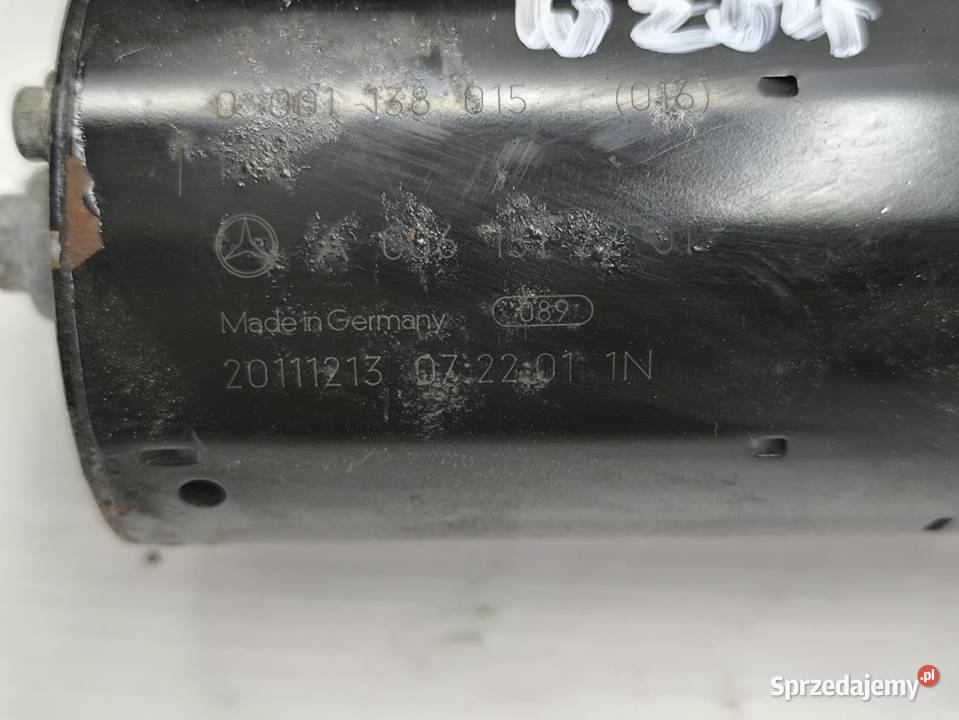 ROZRUSZNIK SILNIKA MERCEDES C W204 LIFT 18 CGI sprzedam