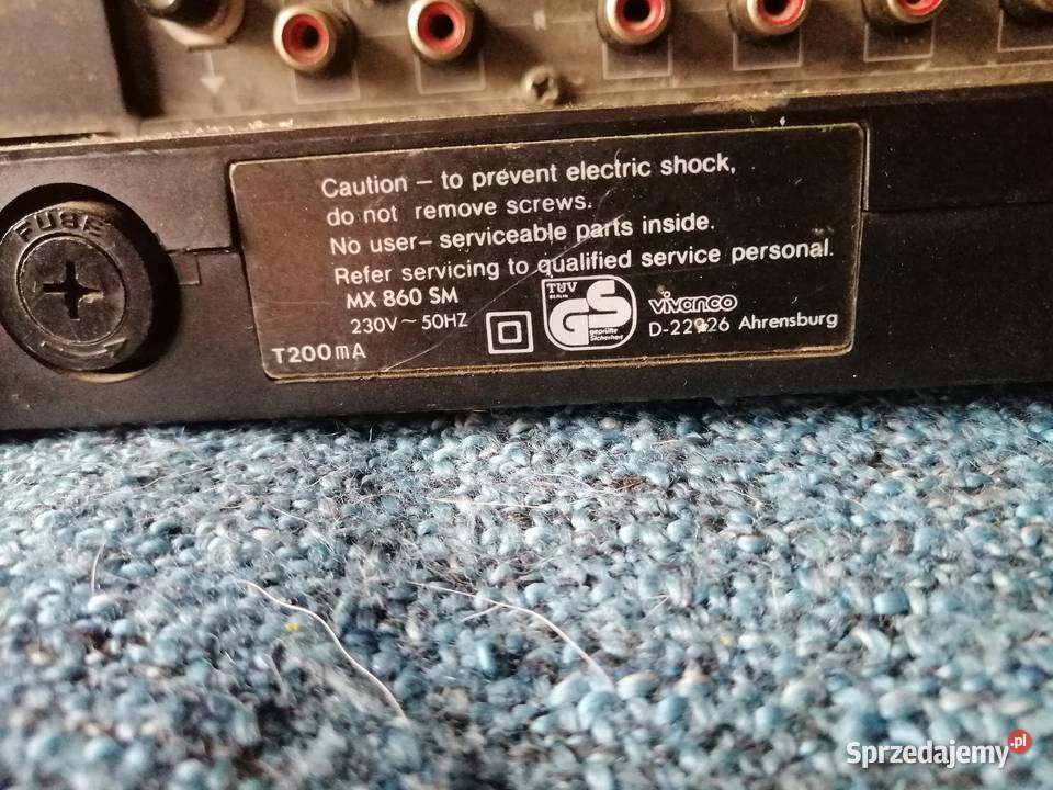 mikser dźwięku vivanco mx860sm Legnica sprzedam