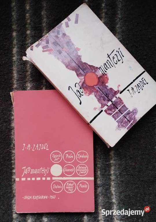 Jad mantezji Janusz A Zajdel science fiction Bełchatów sprzedam