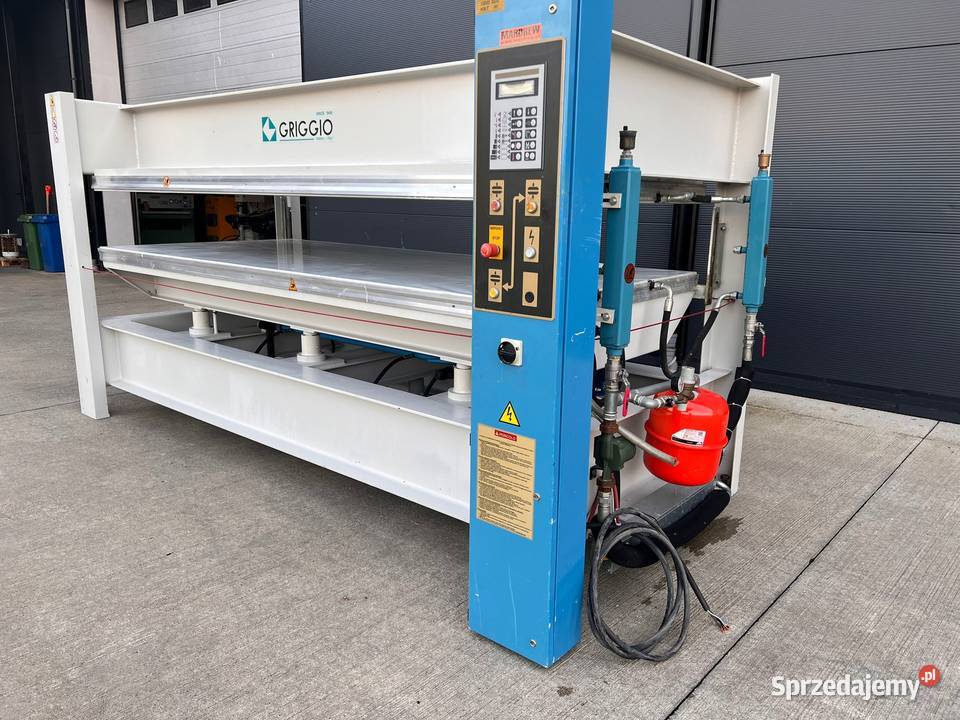 Prasa półkowa GRIGGIO 1300x3000 własna grzałka