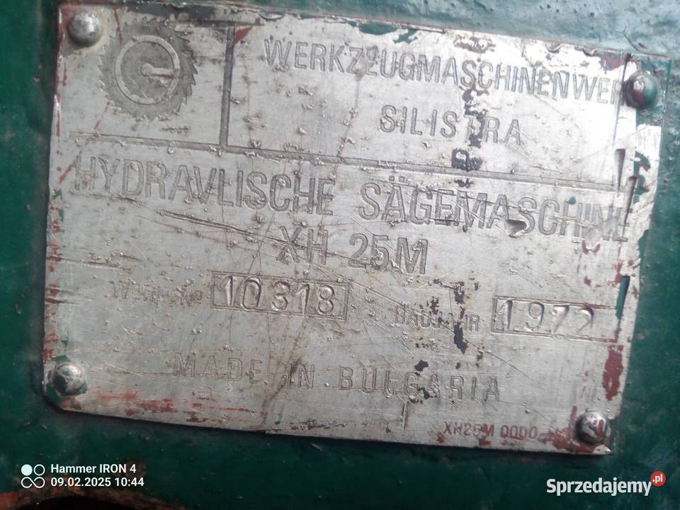 Piła ramowa Czaplinek