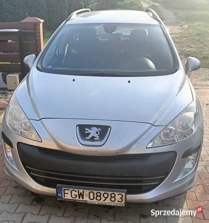 Peugeot 308 SW 16 HDI 112 lubuskie Nowiny Wielkie