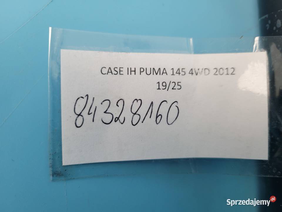 CASE IH PUMA 145 12r PRZEWÓD RURA 84328160 Silnik i osprzęt