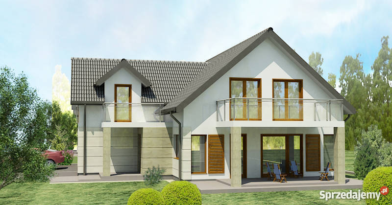 Luksusowy dom wolnostojący Skotniki Kraków taras Nieruchomości