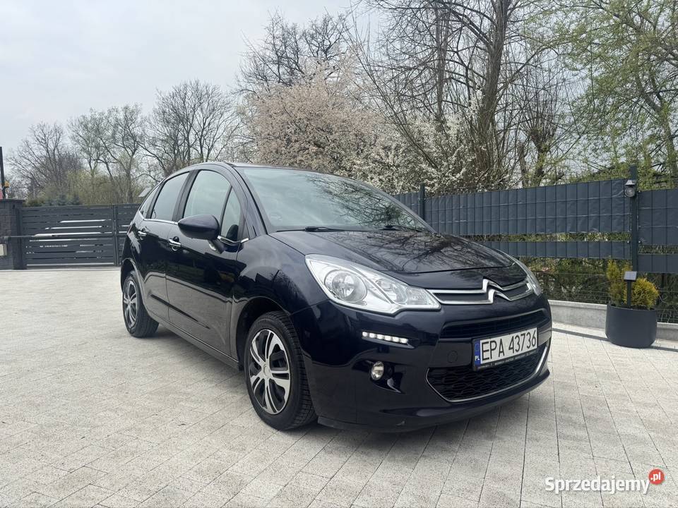 Citroen c3 2016 16 hdi 100 koni niski przebieg MP3 Samochody osobowe Radziechowy