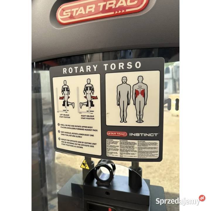 Maszyna siłowa do ćwiczeń mięśni brzucha Star Wałcz sprzedam
