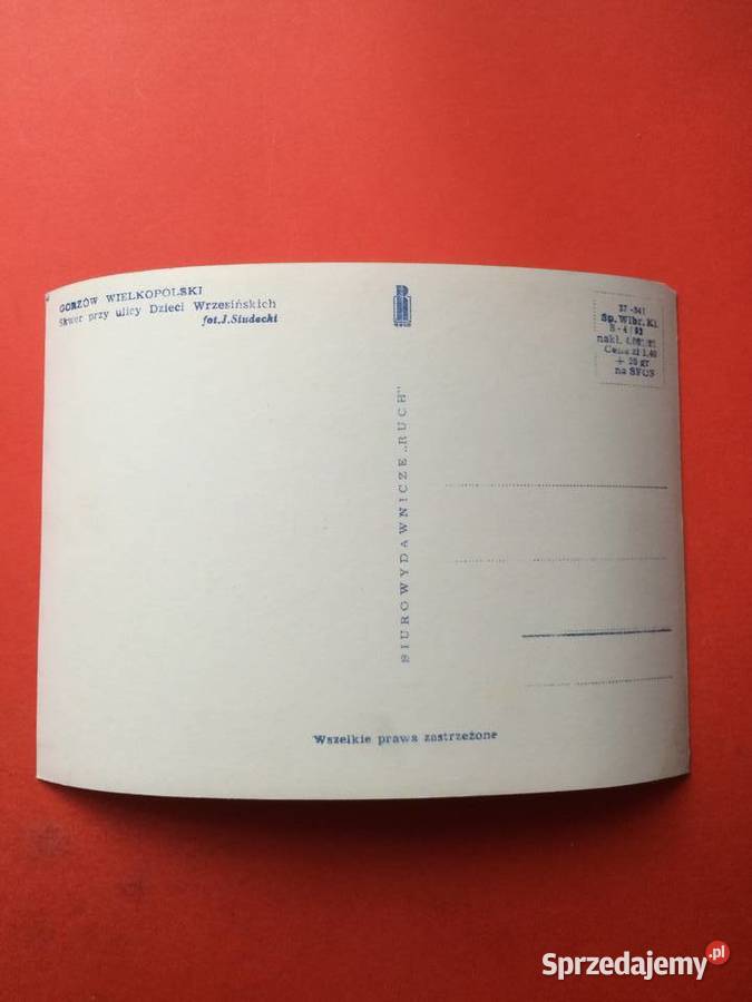 2425 Widokówka Gorzów WLKP Antykwariat Szczecin