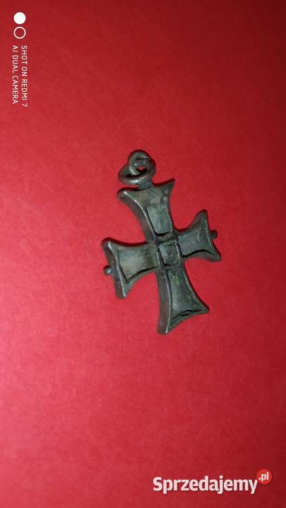 Srebrny stary krzyżyk relikwiarzowy sprzedam
