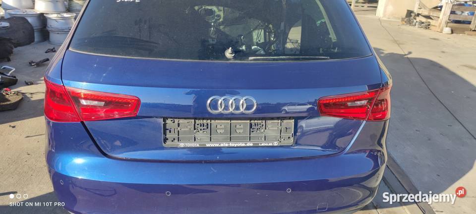 KLAPA TYŁ TYLNA AUDI A3 8V3 3 DRZWI LX5Q osobowe Motoryzacja Przystajń