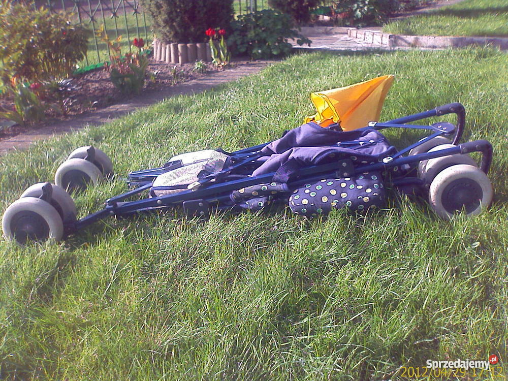 SOLIDNY WÓZEK DZIECI SPACERÓWKA Parasolka LASKA Łódź