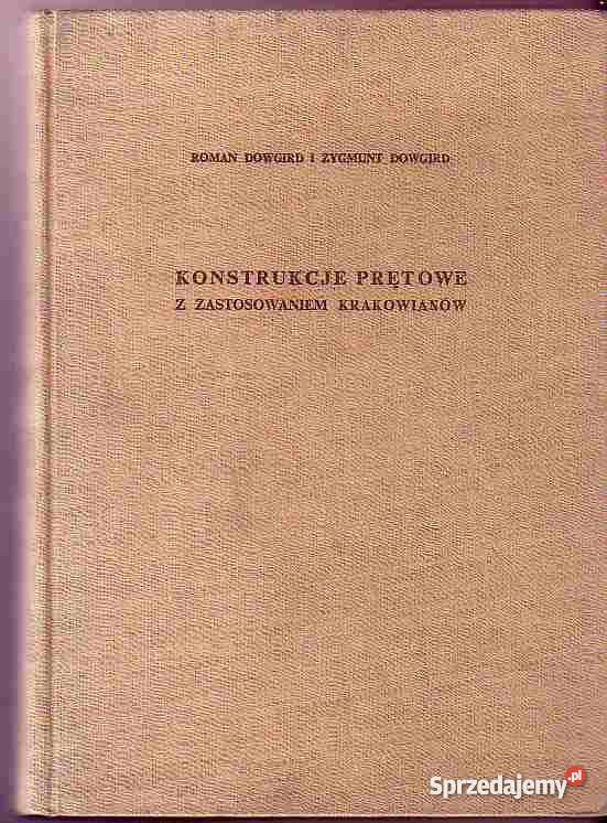 2256 KONSTRUKCJE PRĘTOWE Z ZASTOSOWANIEM KRAKOWI Czyrna