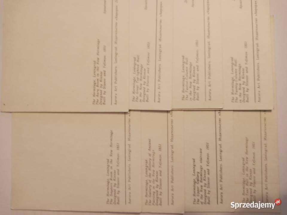 POCZTÓWKI USSR Zestaw 29 B Pocztówki i karty telefoniczne Szczecinek