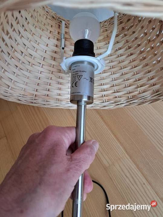 Lampka Nocna Stelaż Metalowy Podstawa Okrągła wielkopolskie Poznań sprzedam
