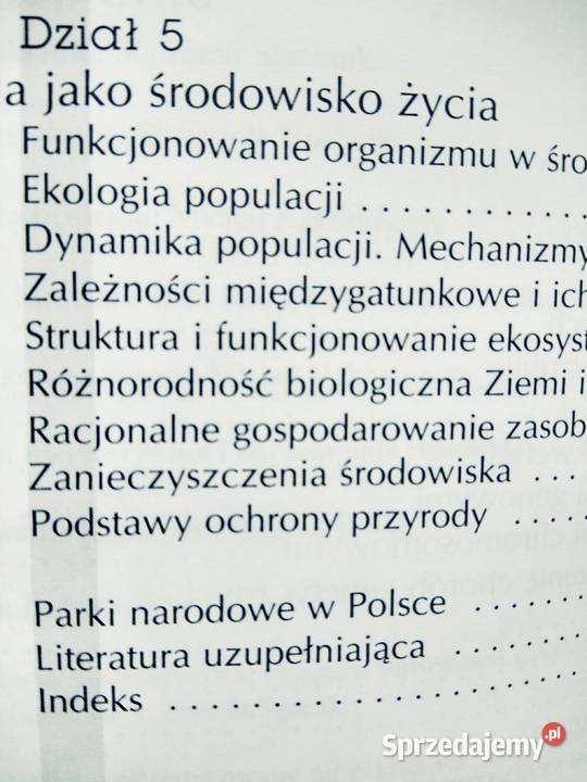 Biologia Stawiarz unikatowe książki outlet