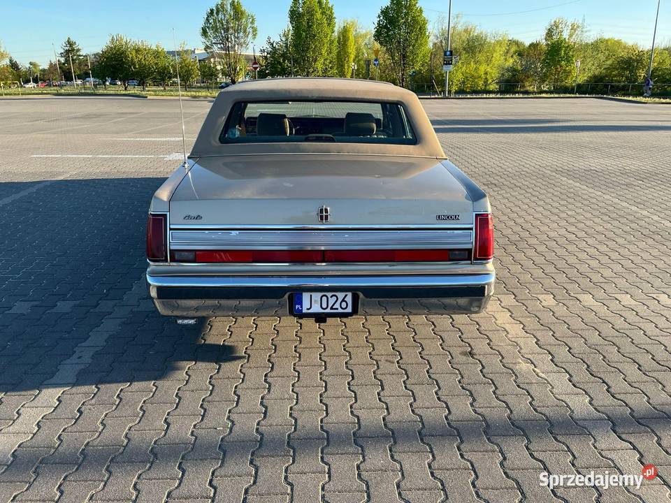 Lincoln Town Car 1989 małopolskie Kraków