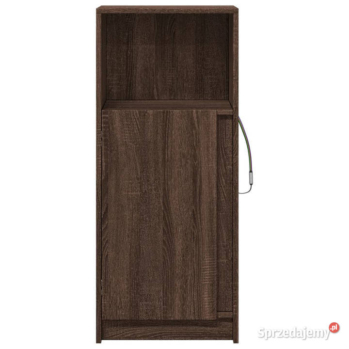 Szafka z LED brązowy dąb 425x34x100 WM852158 Warszawa