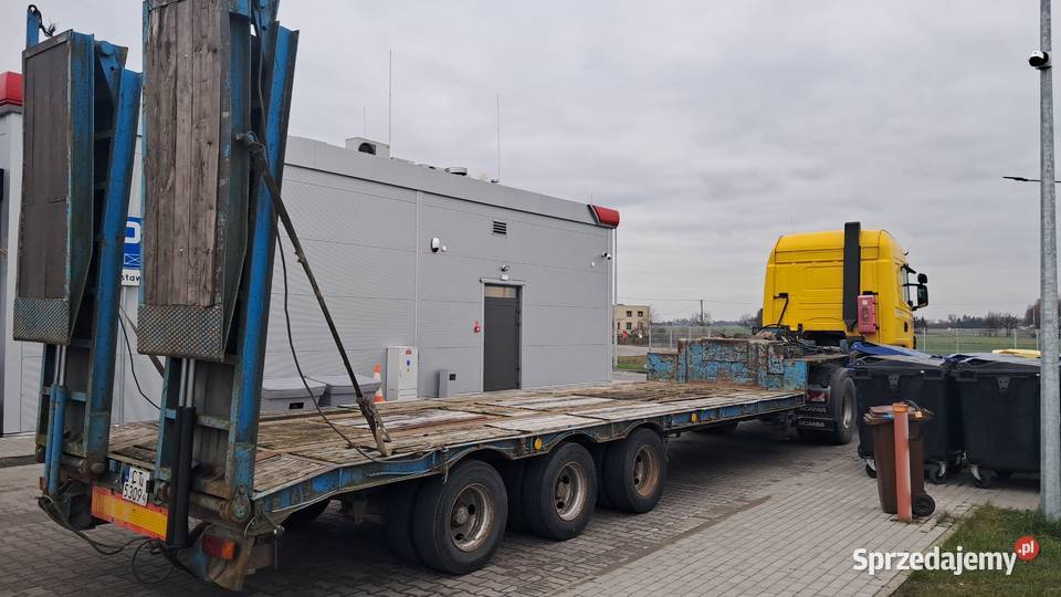 Zestaw Scania R380 niskopodwozie pomoc drogowa Sieradz